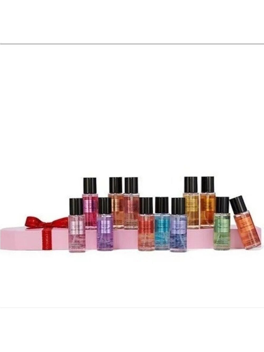 Victoria’s Secret The Ultimate Mist Exploration Gift Set of 12 bottles.